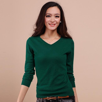 High Quality More Colors Autumn Winter 2015 NEW European Style Women Fashion Outwear Pullovers Knitted Cashmere Sweater Women