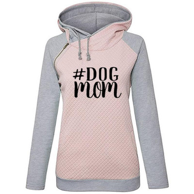 Dog Mom 2018 New Fashion Hoodies Women Kawaii Sweatshirt Femmes Printing Pattern Thick Female Cropped And Sweatshirts
