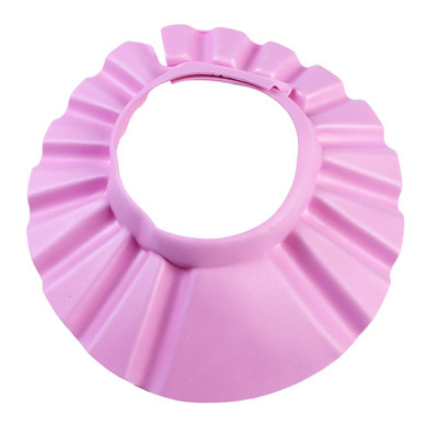 Soft &amp; Adjustable Baby Shower Cap Children Shampoo Bath Wash Hair Shield Hat Bathing Bebes