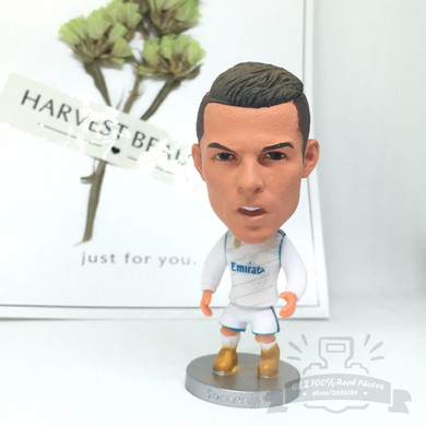 Soccerwe dolls figurine football stars C Ronaldo 17-18 Home Movable joints resin model toy action figure dolls collectible gift