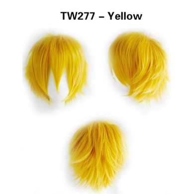 SNOILITE Synthetic Straight Full Head Short Wigs Cosplay Party Hair Halloween Heat Resistant Fiber Natural Color For human Wig