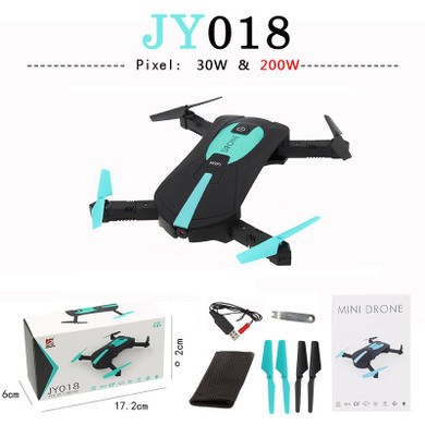 JY018 ELFIE WiFi FPV Quadcopter Mini Foldable Drones with 0.3MP / 2MP Camera HD FPV VS H37 720P RC Airplane One key Return Parts