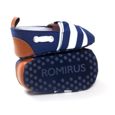 0-18 Months Newborn Baby Shoes Cotton Striped Kids Toddler Crib Shoes Soft Soled First Walkers LY7