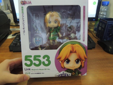 Good Smile Nendoroid The Legend of Zelda Link Majora's Mask 3D Figure With Original Box