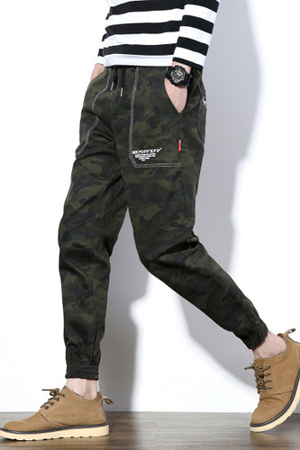 FAVOCENT 2017 new loose loose casual pants big size men's camouflage overalls men's harem pants free shipping
