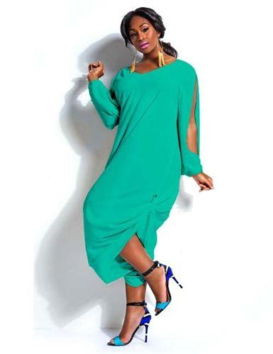 Fashion Womens Long Sleeve Romper Baggy Harem Jumpsuit Playsuit  Plus Size 5 Colors
