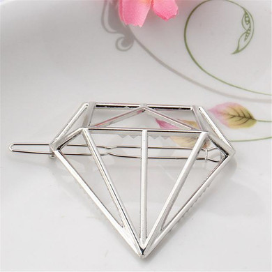 New Princess Diamond Hairpins Hair Accessories Hollow Girls Tiaras Barrettes Headwear Women Party Hair Clip Jewelry