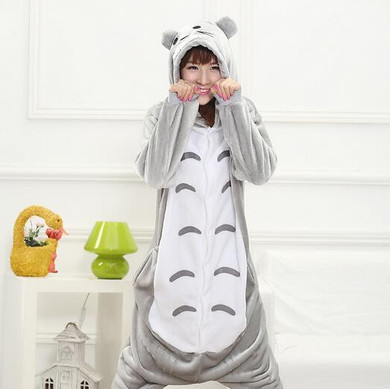 New Pijama Full Flannel Totoro Pijamas Pajamas Pyjamas For Womens Adult Costumes SleepWear Home For Clothing New Pijama Full Flannel Totoro Pijamas Pajamas Pyjamas For Womens Adult Costumes SleepWear Home For Clothing