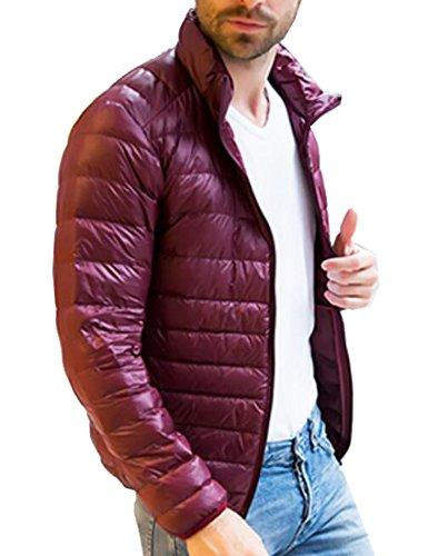 Binn Men's Winter Lightweight Packable Down Puffer Jacket Coat
