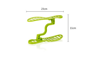 Hot Sale 1 Pair Creative Design Space Save Shoes Rack Shoe Storage Shelf Shoes Rack Organizer Keeper Unisex