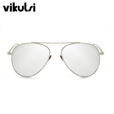 Hot Rays Aviator Sunglasses Women 2017 Mirror Driving Luxury Brand Sunglasses Points Sun Glasses Men Shades Lunette Femme Glases