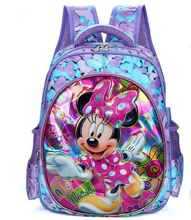 Hot Orthopedic School Bags Children Schoolbag Girl School Backpack Minnie Cartoon Kids Cartoon Cute Waterproof Mochila Escolar