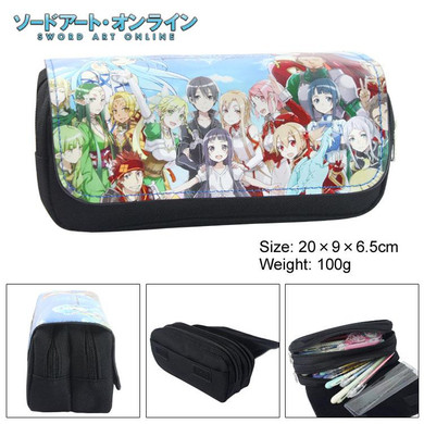 We Bare Bears Anime Purpose Cosmetic Bags Cases Stationery bags Zipper Student Pencil Case Bag/Office School Supplies