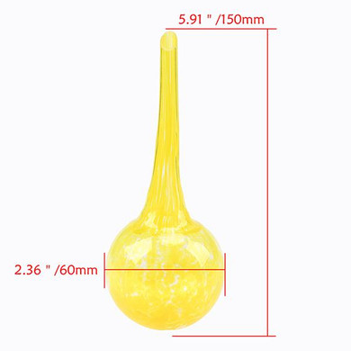 WCIC 100ml Automatic Plant Waterer Glass Drip Irrigation Drip Watering Device Bonsai Irrigation Tools for Planting In The Garden