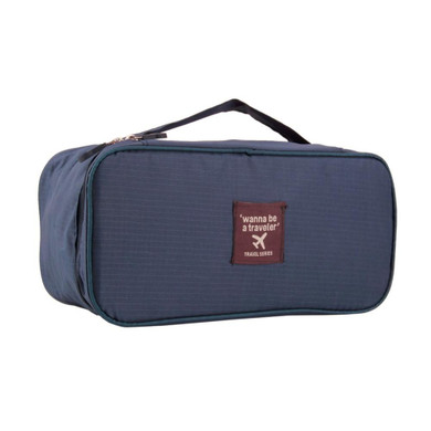 Waterproof Women Girl Portable Travel Bra Underwear Lingerie Organizer Bag Cosmetic Toiletry Wash Storage case Worldwide sale