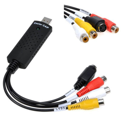 USB 2.0 Easycap Audio Video DVD VHS Record Capture Card Converter PC Adapter