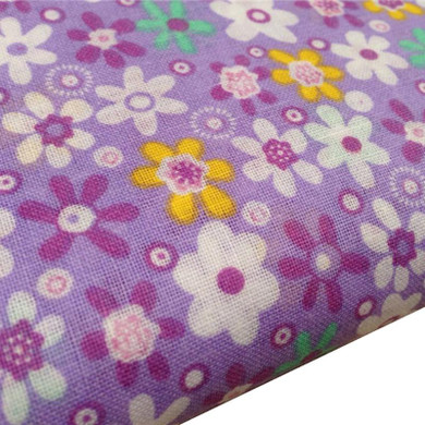 Urijk 7PCs Mixed Sunflower Cotton Fabrics For Patchwork Cloth DIY Handmade Sewing Home Decor Material Cheap Fabric 25x25cm