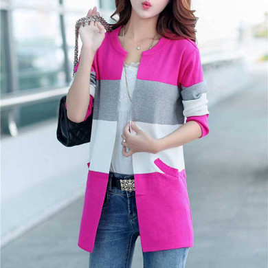UPPIN 2017 Spring Autumn New Long Coat Sweater Coat Korean Fashion Was Thin Loose Knit Cardigan Women Women Cardigan Sweater