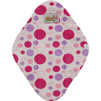 Bamboo Menstrual Pads Soft Mummy Cloth Pads Reusable Washable Menstrual Cloth Sanitary Pads Breathable Mentrual Panty Liners