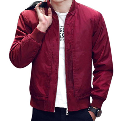 Fashion Spring Men's Jackets Solid Coats Male Casual Stand Collar Jacket Men Outerdoor Overcoat Loose Jackets