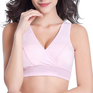 Hot Sales Women Pregnant Nursing Bras Female Breast Feeding Maternity Bras Sleep Nurse Bra Women Pregnant Feeding Underwear