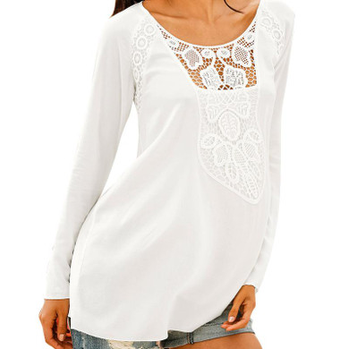 SMDPPWDBB Summer Maternity Clothes Women Tops Long Sleeve T Shirt Sexy Lace Hollow O-Neck Maternity T Shirt Pregnancy Clothes