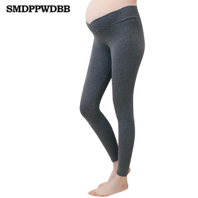 SMDPPWDBB Autumn Maternity Leggings Low Waist Pregnancy Belly Pants For Pregnant women Maternity Thin Trousers Clothes Leggings