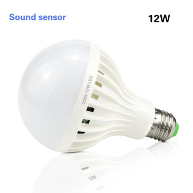 Smart 3W 5W 7W 9W 12W E27 220V Sound / PIR Motion Sensor LED lamp light Induction Bulb Stair Hallway Night Emergency lighting
