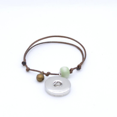 Small Bell Snap Button Bracelet fit Metal Snap Button 18mm/12mm for Child Women Jewelry 2017