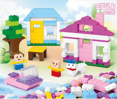 Sluban Building Blocks Particles Bricks DIY Enlighten Plastic Kids Toys Friends Educational Toys Compatible With Legoe