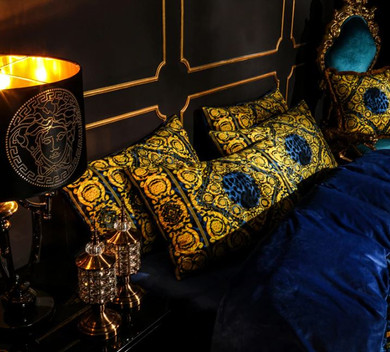 V.E.R.S.A.C.E Bedding Set Duvet Cover Bed Sheet Pillowcase Palace Luxury Velvet