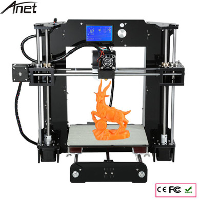 High Precision Acrylic Frame Anet A6/A8 3D Printer Kit Reprap Prusa i3 3d Printer DIY+8GB SD Card+LCD+ Filaments+Hotbed