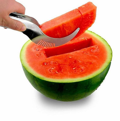 High Duty Stainless Steel Watermelon Slicer Melon Cutter Knife Corer Fruit Vegetable Tools Smart Kitchen Gadgets