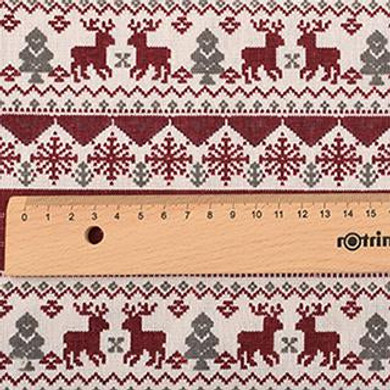 Chainho,Christmas Series,Printed Cotton Linen Fabric For DIY Quilting &amp; Sewing Sofa,Table Cloth,Curtain,Bag,Cushion Material