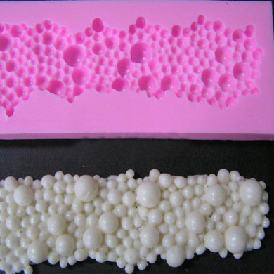 Cake Tools Pearl Around 3D Silicone Mold Fondant Mold For Cake Decorating Tools Cake Decor Baking Mold Christmas Moule Silicone