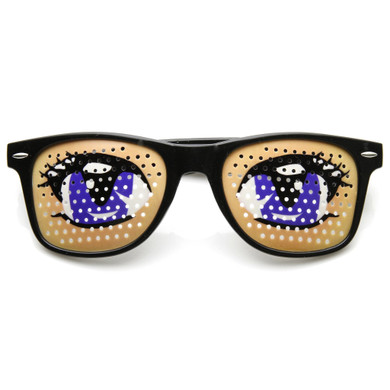Novelty Poker Face Cartoon Eyes Costume Party Sunglasses 9303