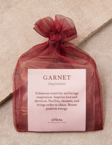 Garnet Palm Stone