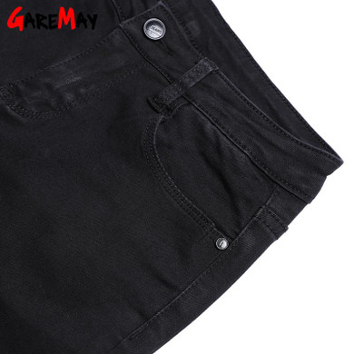 GAREMAY High Waist Black Jeans Women Skinny Plus Size Jeans For Women Denim Pants Jean Femme 2018 Trousers Jean Female Bottoms