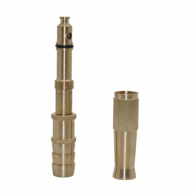 Garden brass Adjustable spray gun Hose Nozzle High pressure straight copper gun for car wash watering flower garden hose wand