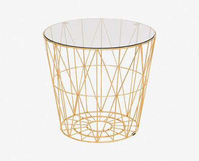 Ikina End Table - Gold Ikina End Table - Gold
