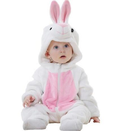 IDGIRL Baby Rompers Newborn Cartoon Flannel Baby Boy Clothes Animal one piece Jumpsuit Baby Girl Rompers Baby Clothing XYZ15088