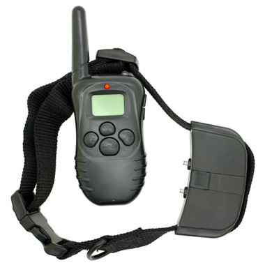 Quality Electronic Dog Collar Remote Control Anti Bark Dog Shock Training Collar With LCD Display 998D Included 2 AAA batteries