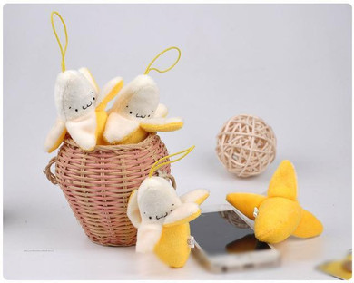 Quality children's babies like small gifts, toys, plush bananas, dolls toys plush public gifts wedding bouquets decorative dolls