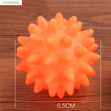 High Quality dog chewing toys Beautiful New Rubber Ball Toy Dog Pet Fun Spikey Ball Biting Chewing And Toys brinquedo cachorro