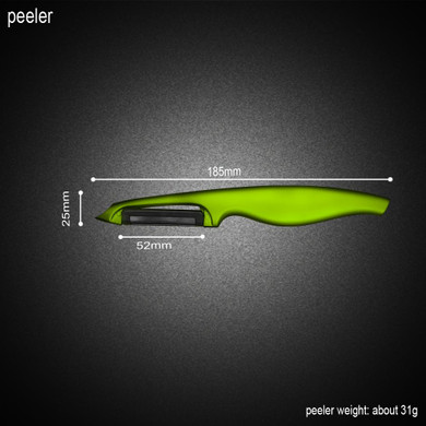 High Quality Ceramic Knife Set 3"4"5"6" Paring Utility Slicing Chef Kitchen Knife With Black Blade Best Knives For Kitchen Sale