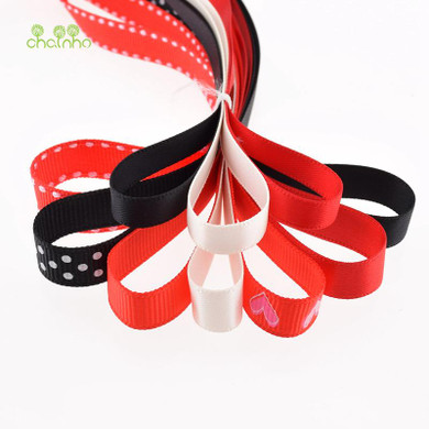 High quality 34 Design Mix Red Ribbon Set For Diy Handmade Gift Craft Packing Hair Accessories Wedding Materials Package 34 Yard