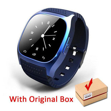 Waterproof Smartwatch M26 Bluetooth Smart Watch With LED Alitmeter Music Player Pedometer For Apple IOS Android Smart Phone