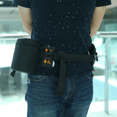 Waterproof Padded Protector  Camera Lens Bag Case Pouch for DSLR Nikon Canon Sony Lenses Black Size S M L