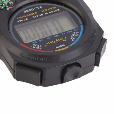 Waterproof Digital LCD Stopwatch Chronograph Timer Counter Sports Alarm stopwatch Timer Counter cronometro digital deportivo
