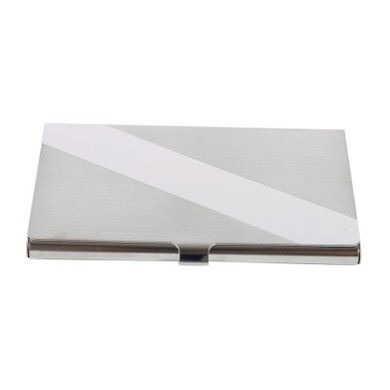 Waterproof Business ID Credit Card Holder Case Cover Stainless Steel Silver Aluminium Metal Case Box